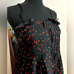 Madewell strawberry dress - size 4